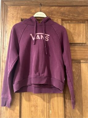 Vans Kids Plum Pullover Hoodie with Chest Logo